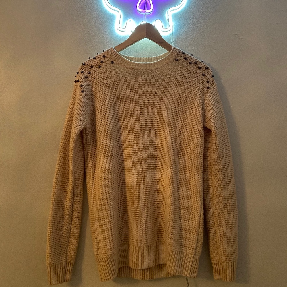 Light peach sweater
